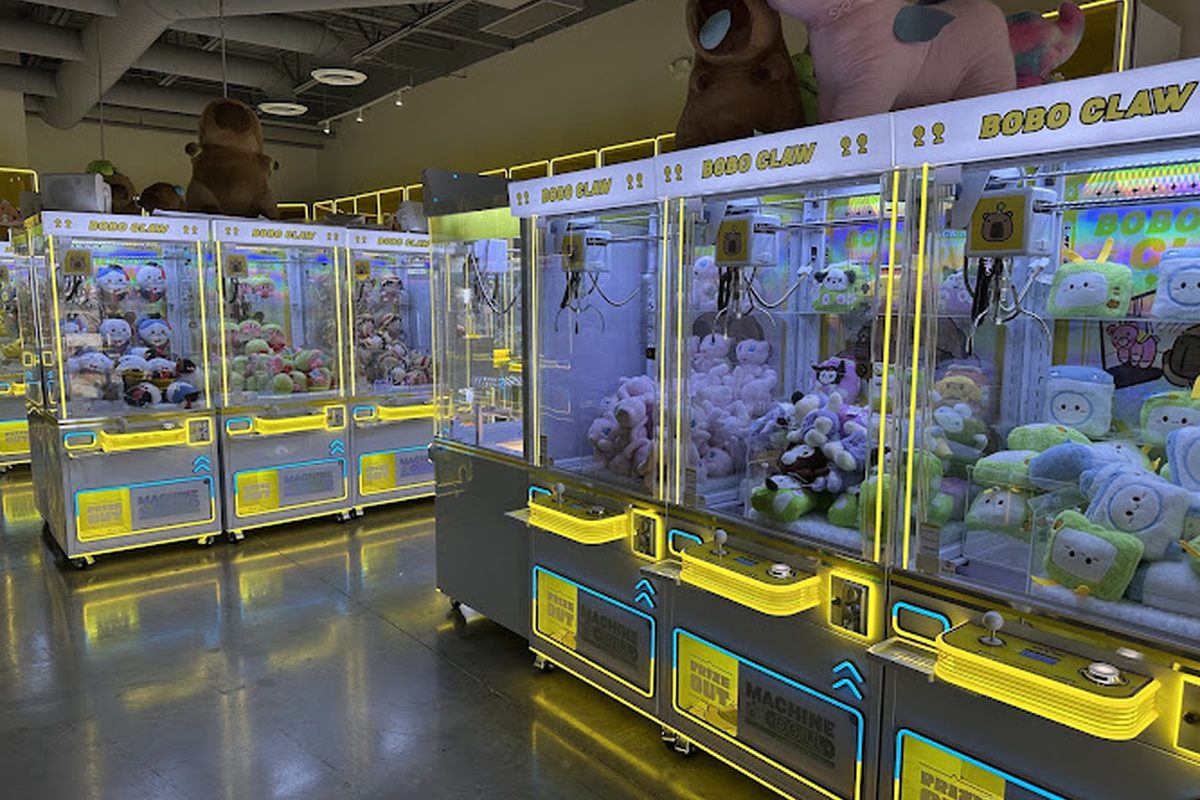 Bobo Claw, a claw machine venue in Katy, Texas
