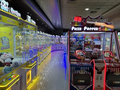 Claw machines at CatchCatch in Federal Way, Washington