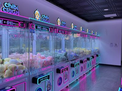 Chibi Claws claw machine venue in Garden Grove, California