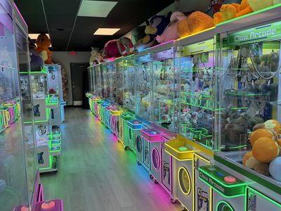 CLAW ARCADE claw machine venue in Little Canada, Minnesota