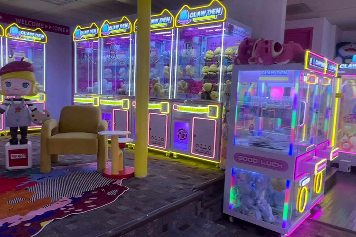 Claw Den, a claw machine venue in Denver, Colorado