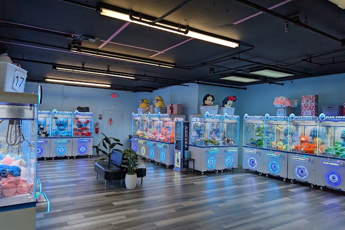 Claw Frenzy, a claw machine venue in Brookfield, Wisconsin
