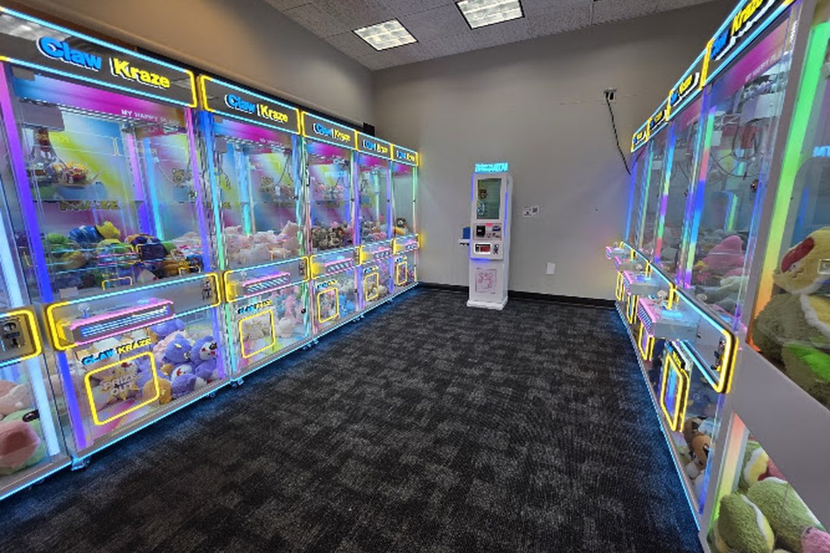 Claw Kraze, a claw machine venue in Eau Claire, Wisconsin
