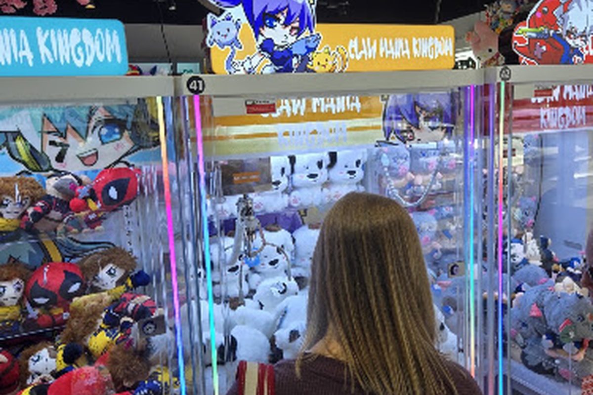 Claw Mania Kingdom, a claw machine venue in Haltom City, Texas
