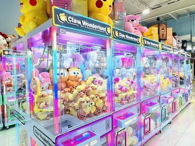 Claw Wonderland claw machine venue in Houston, Texas