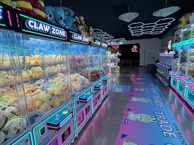 Claw Zone claw machine venue in Louisville, Kentucky