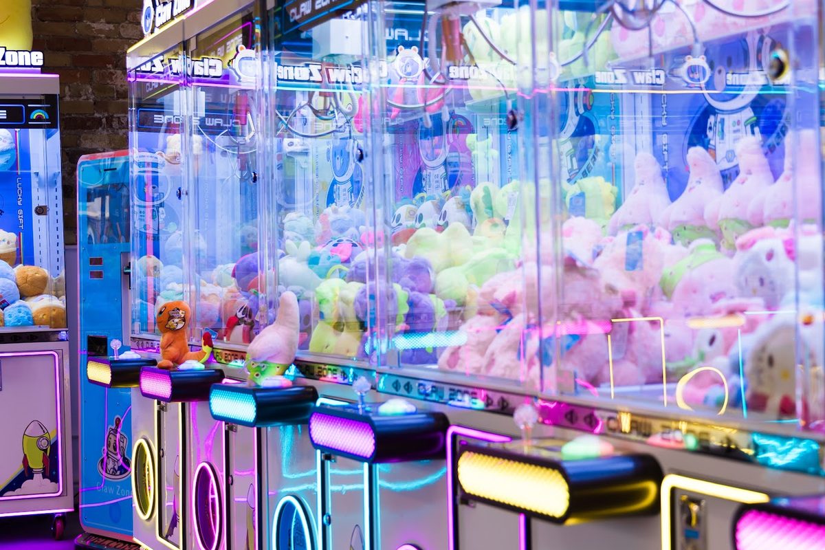 Claw Zone, a claw machine venue in Salt Lake City, Utah