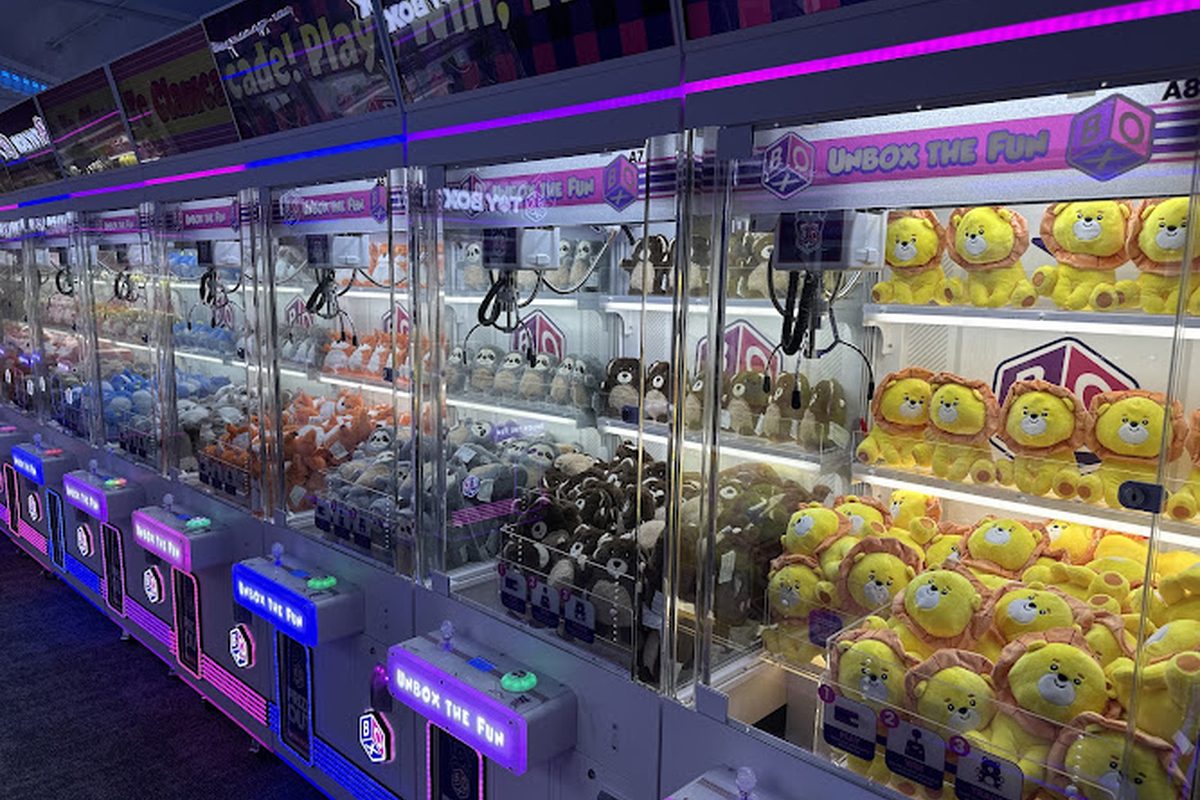 ClawCADE, a claw machine venue in Garden City, New York