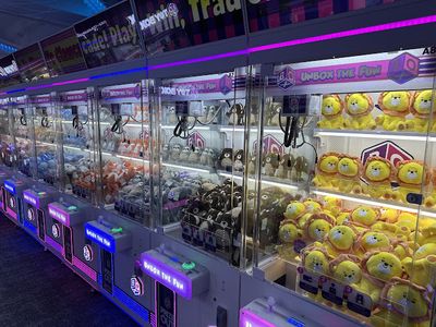ClawCADE claw machine venue in Garden City, New York