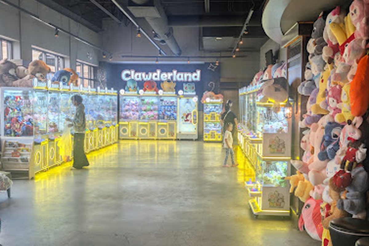 Clawderland, a claw machine venue in Colorado Springs, Colorado