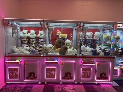Clawmii claw machine venue in Rochester, New York