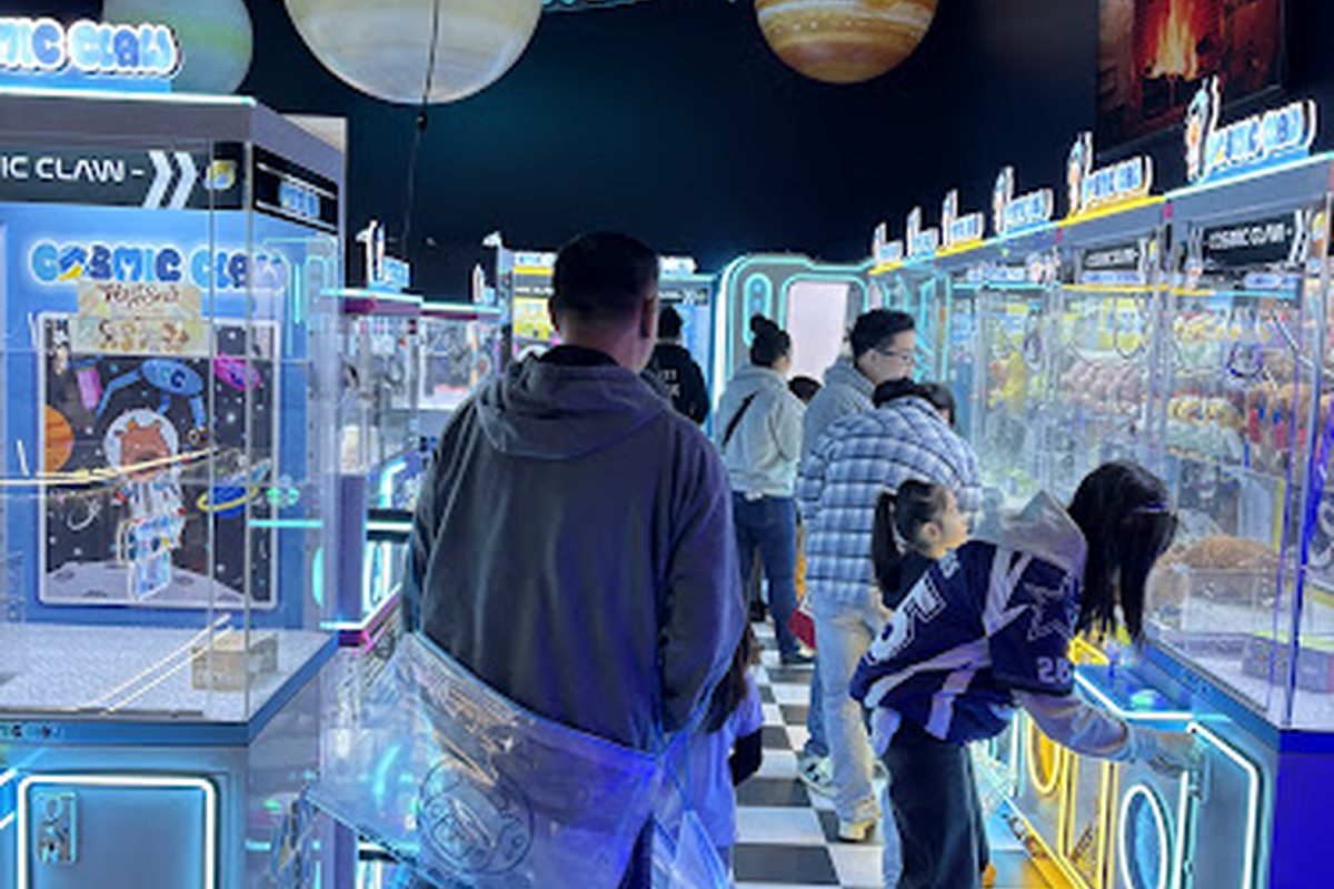 Cosmic Claw Arcade, a claw machine venue in Elk Grove, California