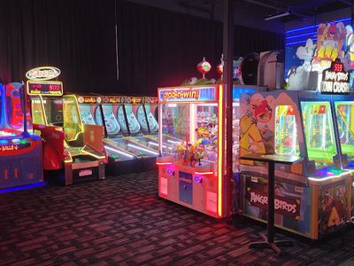Claw machines at Dave & Buster's Madison in Madison, Wisconsin