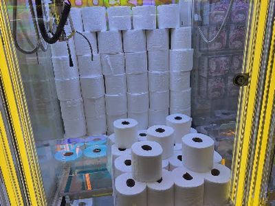 Claw machines at DUCK! in Bloomington, Minnesota