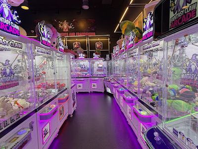 Fantasy Claw Arcade- Planet Hollywood Hotel claw machine venue in Las Vegas, Nevada