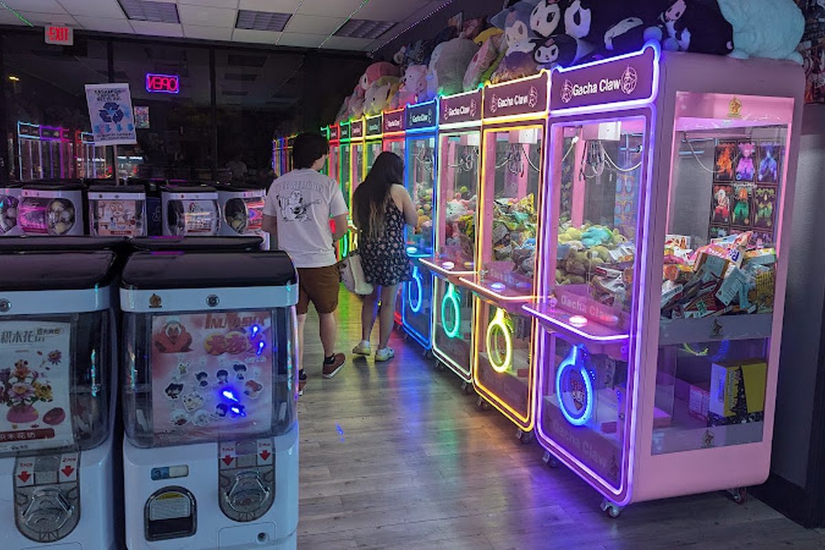Gacha Claw, a claw machine venue in Las Vegas, Nevada