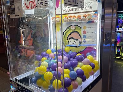 Claw machines at Gatcha KOP in King of Prussia, Pennsylvania