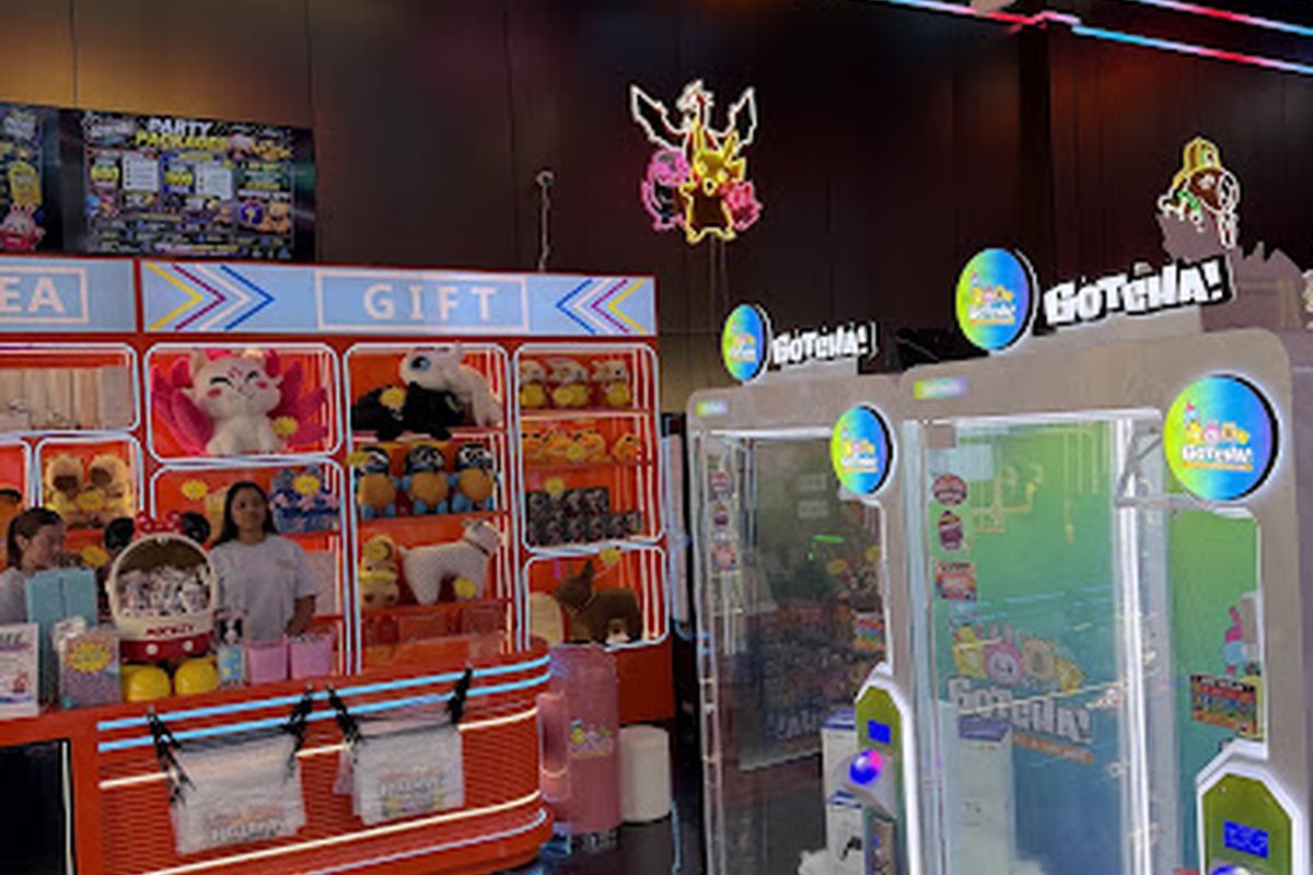 Claw machines at Gotcha-Baton Rouge in Baton Rouge, Louisiana