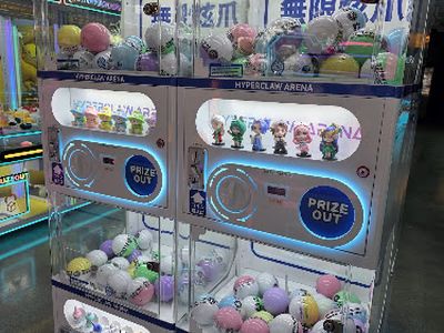 HyperClaw Arena claw machine venue in San Marcos, Texas