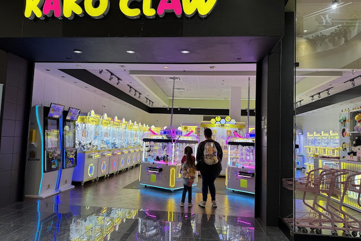Kako Claw, a claw machine venue in Winston-Salem, North Carolina