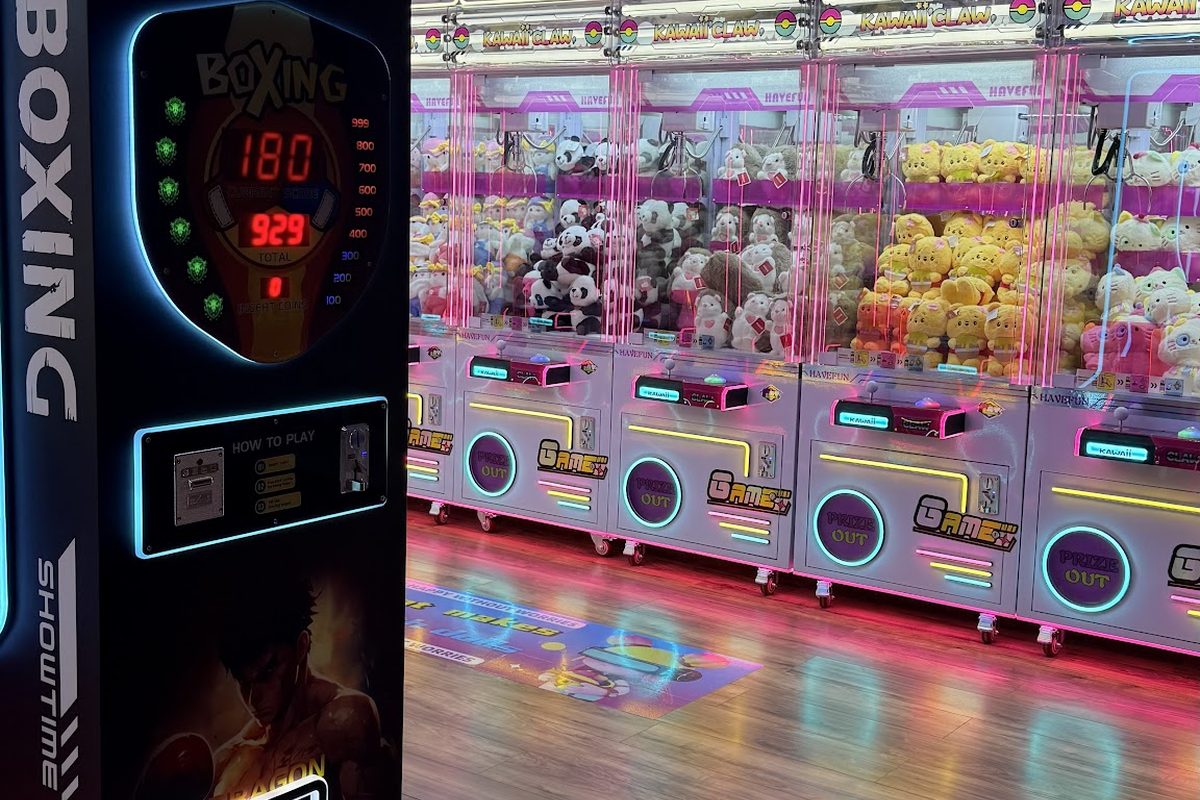 Kawaii Claw, a claw machine venue in Auburn, Alabama