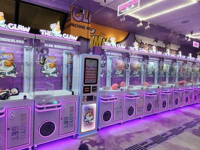 Lucky Claw Arcade claw machine venue in Las Vegas, Nevada