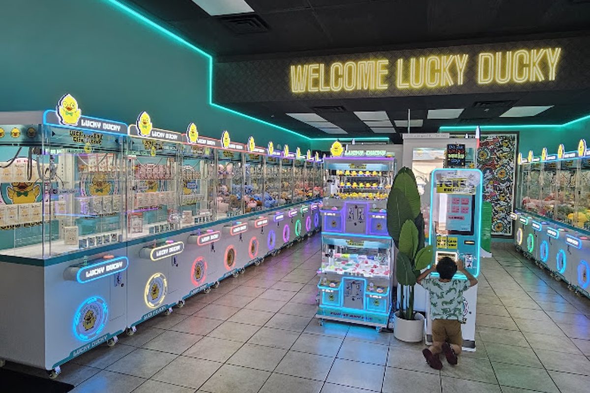 Lucky Ducky Claw Arcade, a claw machine venue in Henderson, Nevada