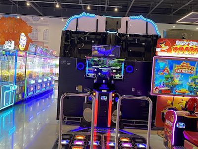 Claw machines at Magic Palace in Vaughan, Ontario