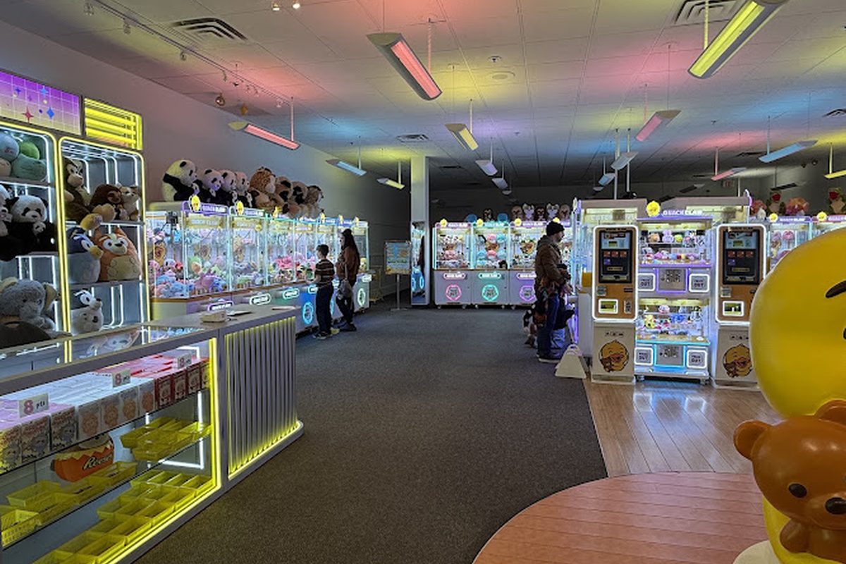 Quack Claw- Coastal Grand Mall, a claw machine venue in Myrtle Beach, South Carolina