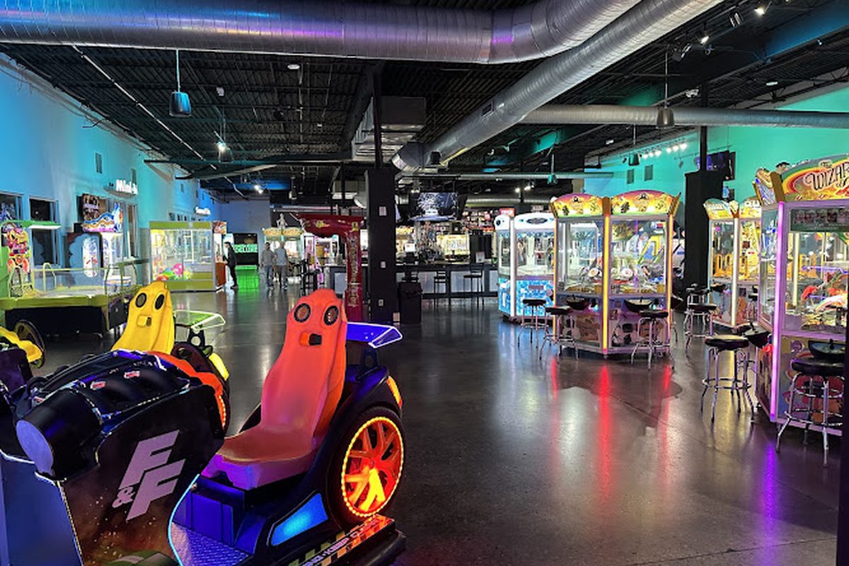 Claw machines at Round1 Bowling & Arcade - Beavercreek in Beavercreek, Ohio