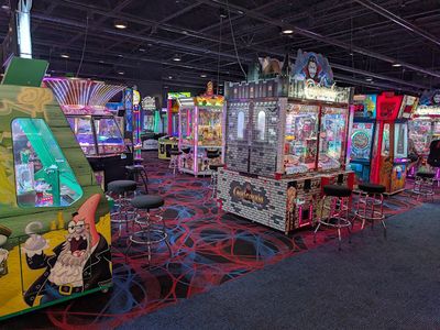 Claw machines at Round1 Bowling & Arcade - Grapevine in Grapevine, Texas
