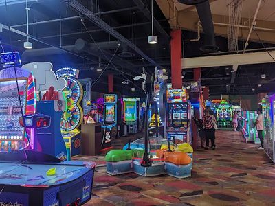 Claw machines at Round1 Bowling & Arcade - Lakewood in Lakewood, California