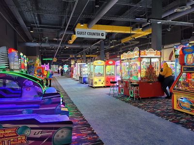 Claw machines at Round1 Bowling & Arcade - Lancaster in Lancaster, Pennsylvania