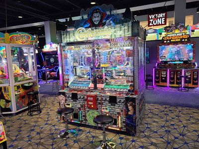 Claw machines at Round1 Bowling & Arcade - Lincoln in Lincoln, Nebraska
