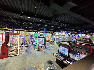 Claw machines at Round1 Bowling & Arcade - Oklahoma City in Oklahoma City, Oklahoma
