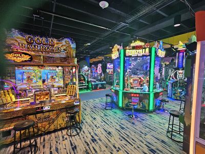 Claw machines at Round1 Bowling & Arcade - Towson in Towson, Maryland