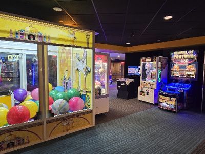 Claw machines at Scarborough Xscape Entertainment Centre in Scarborough, Ontario