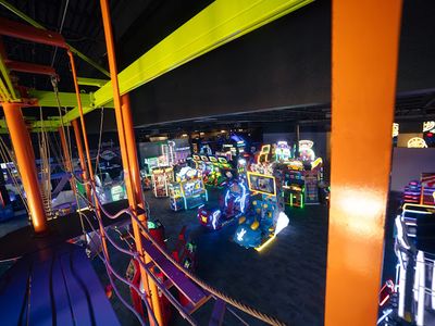 Claw machines at Surge Entertainment by Drew Brees in Bossier City, Louisiana