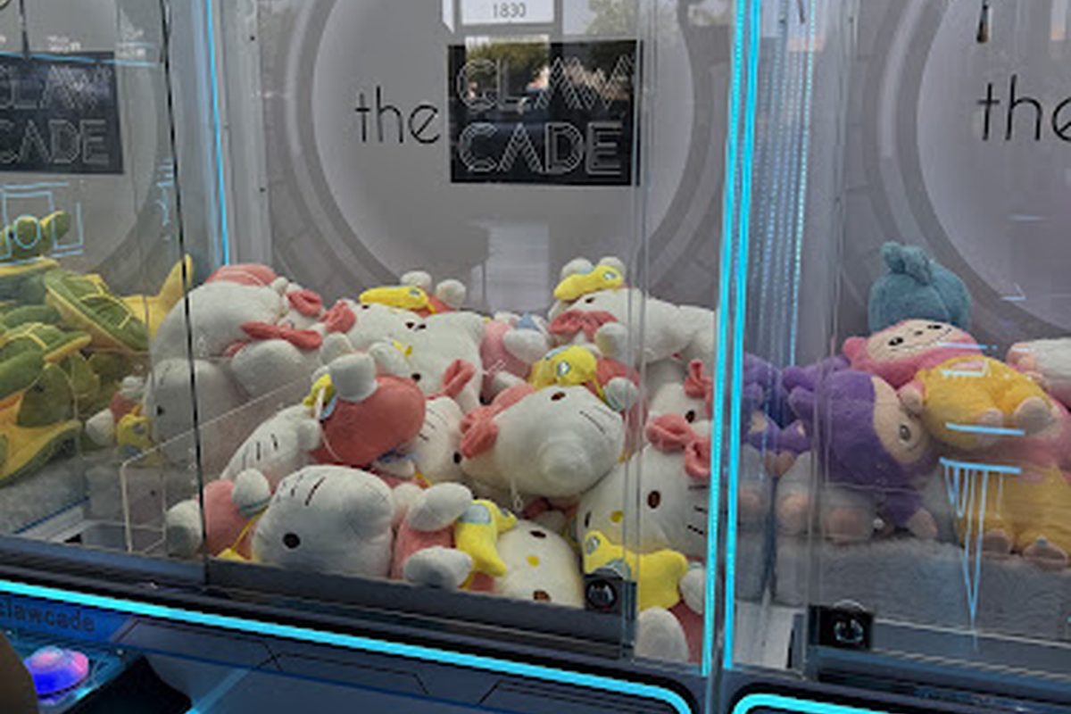 The Clawcade, a claw machine venue in Torrance, California