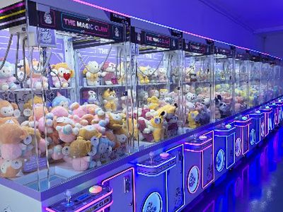The Magic Claw claw machine venue in San Bernardino, California