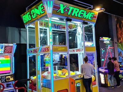Claw machines at The Rec Room Masonville in London, Ontario