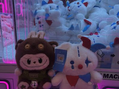 Claw machines at Vava in London, Ontario