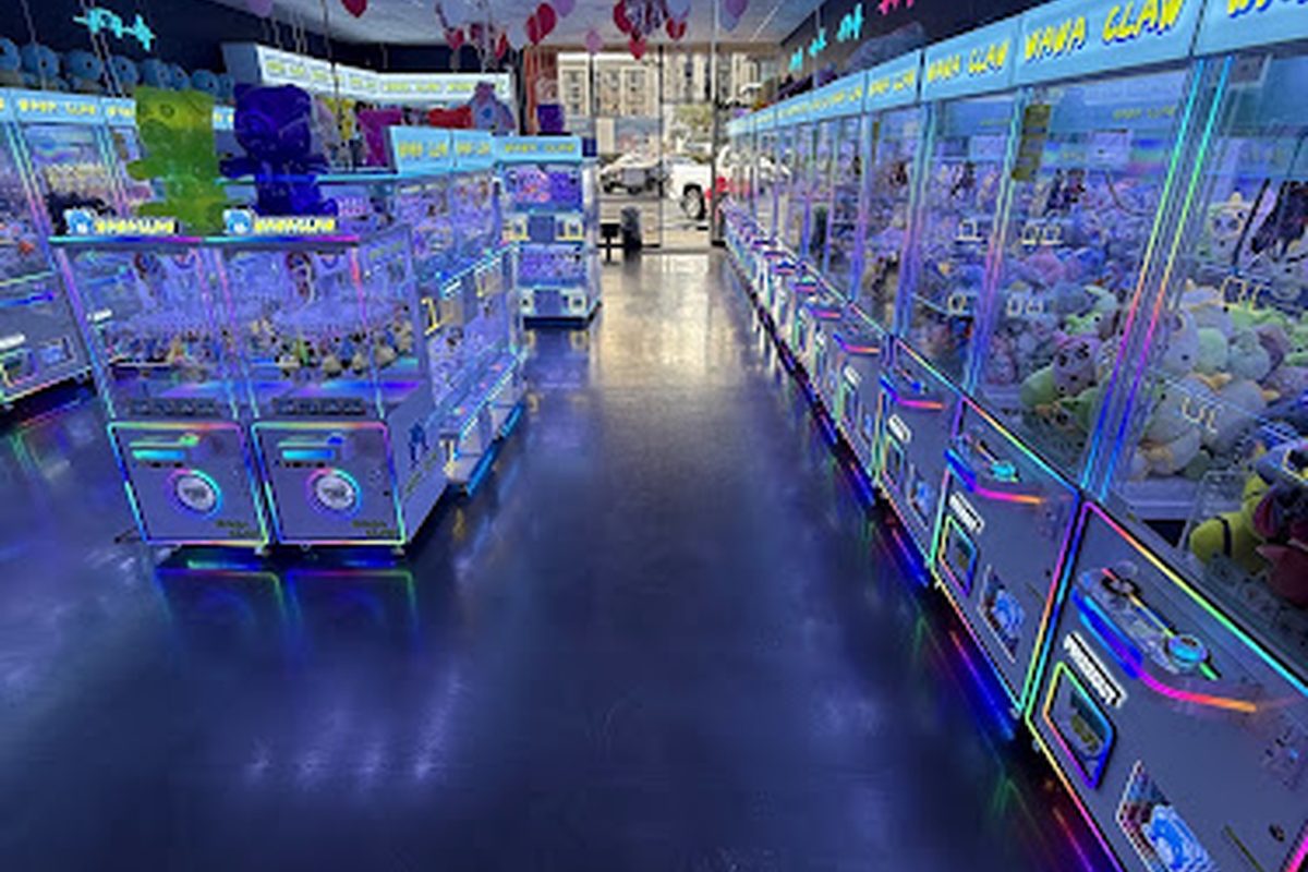 Wawa Claw, a claw machine venue in San Diego, California