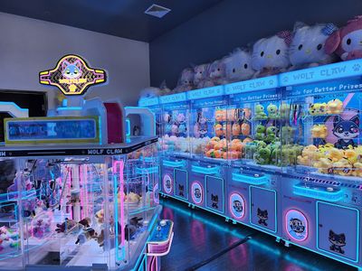 Wolf Claw Arcade claw machine venue in Las Vegas, Nevada